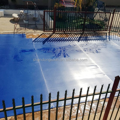 Cloruro de polivinilo resistente a los rayos UV Tarpaulin 0,8 mm-1,50 mm espesor 500D * 200D Cuenta de hilos