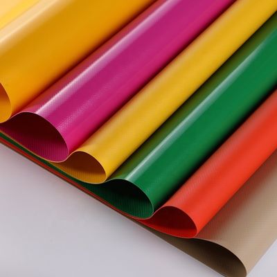 Rollo de lona de PVC doble impermeable revestido de 2 a 100 m de ancho