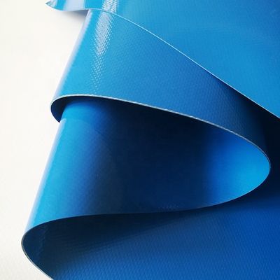 Rollo de lona de PVC doble impermeable revestido de 2 a 100 m de ancho