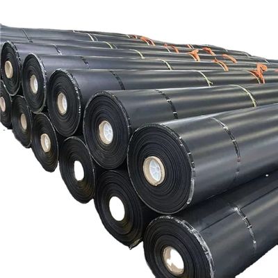 Servicio postventa Geomembrana negra doble lisa para granjas de camarón y vertederos