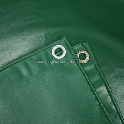 Revestimiento de lluvia de lonas de PVC recubierto para acampar Protección del refugio a prueba de agua