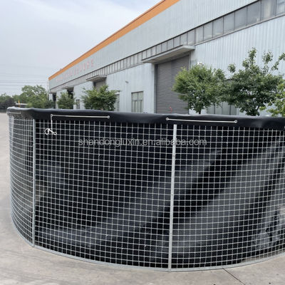Geomembrana de doble superficie lisa de 1 mm HDPE para tanques y presas circulares en la industria minera