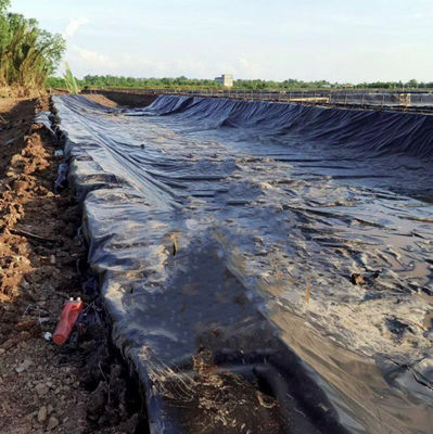 Geomembrana de HDPE doble lisa para la acuicultura y la protección del medio ambiente en vertederos