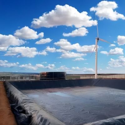 0.75mm Geomembrana HDPE impermeable para el tanque de lago artificial Liner de revestimiento de vertederos