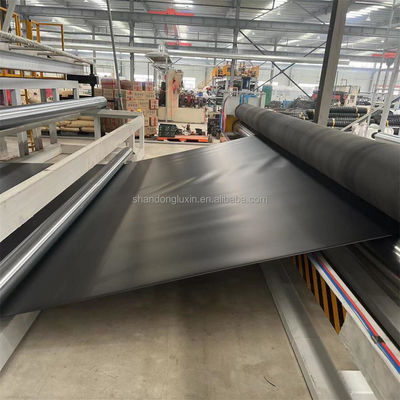 Superficie doble lisa de 0,5 mm de HDPE Negro Geomembrane Liner para depósitos de cultivo de camarones de pescado