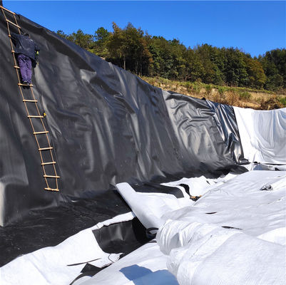 Revestimiento de depósito de HDPE suave y duradero para depósitos de agua potable en color negro