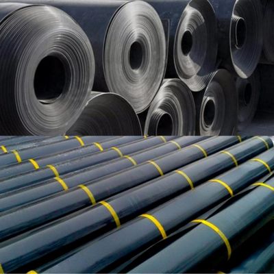 2 mm de HDPE para cubrir estanques de peces para vertederos longitud 50-200m anchura 1-6m superficie lisa