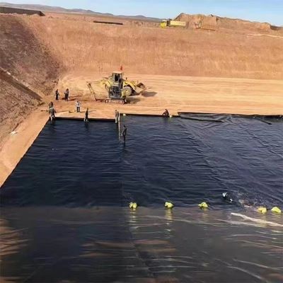 Geomembranas de HDPE dobles y lisos de 2,0 mm Membrana impermeable para la protección del medio ambiente
