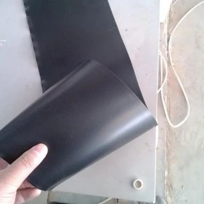 Geomembrana texturizada de HDPE de 1-6 m de ancho para represas de relaves Superficie doble lisa