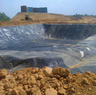 Geomembrana de HDPE impermeable para estanques de peces, resistente al revestimiento de estanques, para la superficie de las piscinas