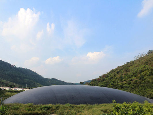 Geomembranas lisas de 2 mm perfectas para estanques de oxidación tanques sépticos y digestores de biogás