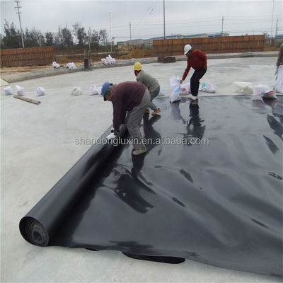 Geomembrana brillante para la granja de camarón de pescado tanque estanque de agua resistente de láminas de plástico HDPE forro