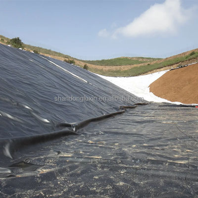 ASTM GRI-GM13 Geomembrana prefabricada de HDPE para estanques de pescado 1 mm para lago artificial