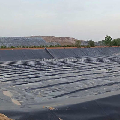 1-6m de ancho Geomembrana lisa de HDPE para la limpieza de estanques de peces