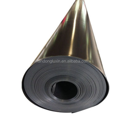 Diseño gráfico HDPE Geomembrana lisa de estanque de pescado 1.5mm 2mm para vertederos