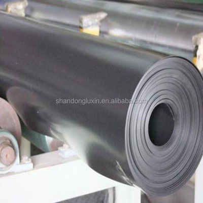 Geomembranas PVC LDPE HDPE Liner de estanque de peces Lintera de presa longitud 50-200m espesor 0.3mm-2.8mm