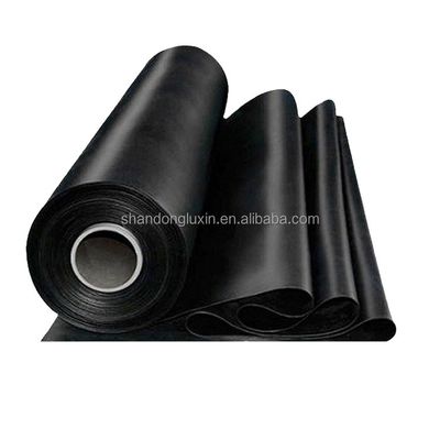 Geomembrana de polietileno EVA de alta densidad para impermeabilización de techos 0,5 mm 1 mm 2 mm Negro