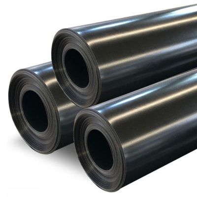 Liner de estanque de pescado HDPE negro 80mil 2mm Diseñado para digestores de biogás y estanques de relaves
