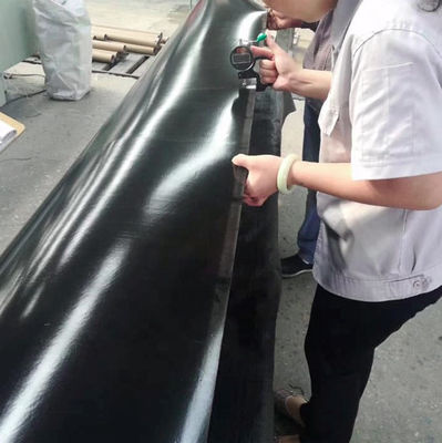 1m-8m de ancho doble liso negro HDPE de estanque para piscinas de cultivo de pescado camarón