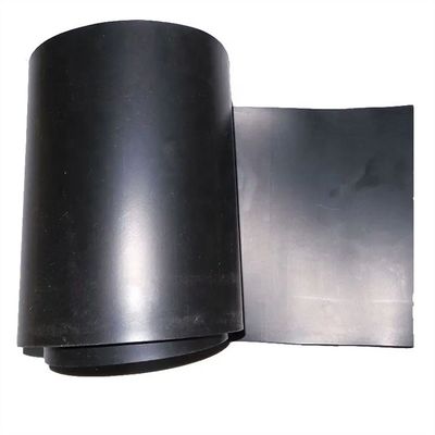 1.5mm Geomembrana de HDPE negra lisa para entornos exteriores
