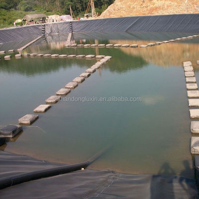 Solución impermeable de geomembrana de HDPE para proyectos de conservación de agua y protección de presas