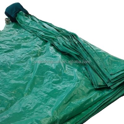 Tela de tejido de plástico de lonas de PE tejido de tamaño estándar para la cobertura industrial agrícola