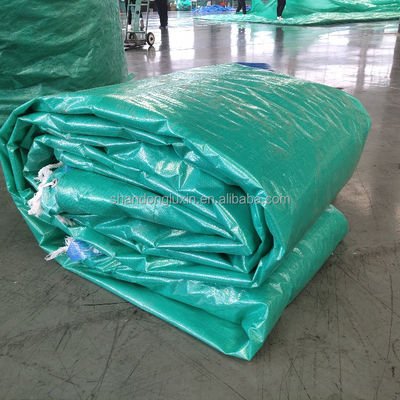 6*6-16*16 Tela de PE impermeable revestido de densidad para cubiertas de camiones de 2 a 12 m de ancho