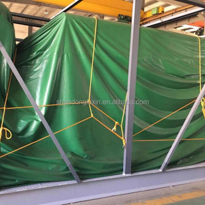 Hojas acabadas de lonas recubiertas de PVC impermeables perfectas para cubrir camiones y camiones