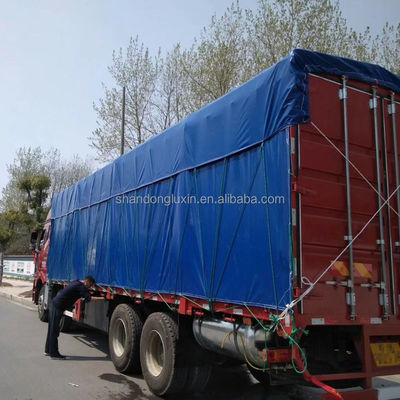 Fabricación de barandas de PVC impermeables Uv Barandas tejidas tratadas para techos