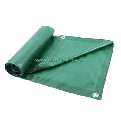 Diseño personalizado de lona de lona impermeable recubierta de PVC para cubierta de camión a granel