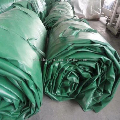 Cubierta de camión de lona de PVC no tejida para protección impermeable de trabajo pesado