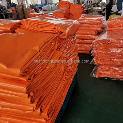 Cubierta de camión de lona de PVC no tejida para protección impermeable de trabajo pesado