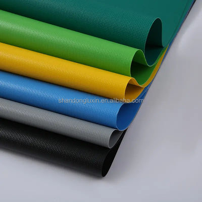 Capa de camión impermeable de lona revestida exterior de alta resistencia para carpa de techo y barco