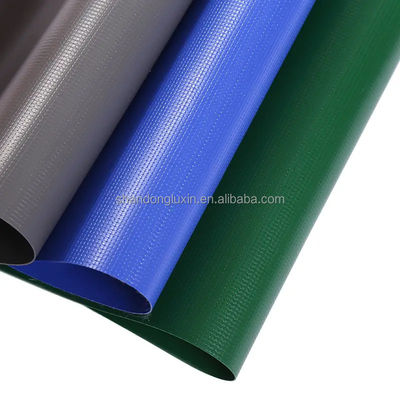 Capa de camión impermeable de lona revestida exterior de alta resistencia para carpa de techo y barco