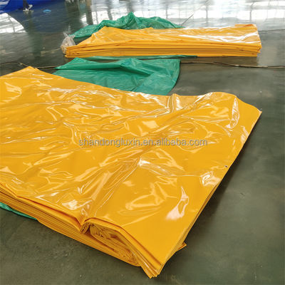 Pantalones de PVC recubiertos con resistencia a la llama de uso pesado para cubiertas de camiones y estanques de peces
