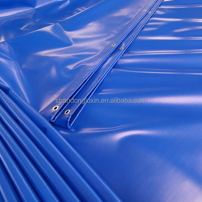 Hojas de lonas de PVC impermeables para protección contra incendios y instalaciones al aire libre