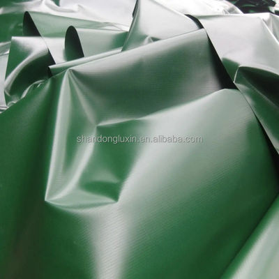 Revestimiento protector polivalente de lona de PVC resistente al agua para campamento en carpas