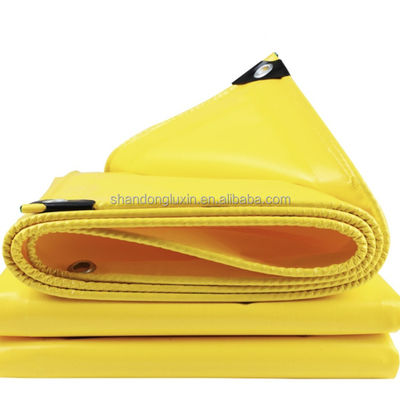 280-960gm Otros tejidos de uso pesado barandas impermeables poliesféricas para carpas de camiones