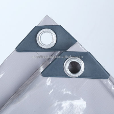 Rollo de lona de PVC no tejido para construcción exterior de trabajo pesado Protector a prueba de lluvia
