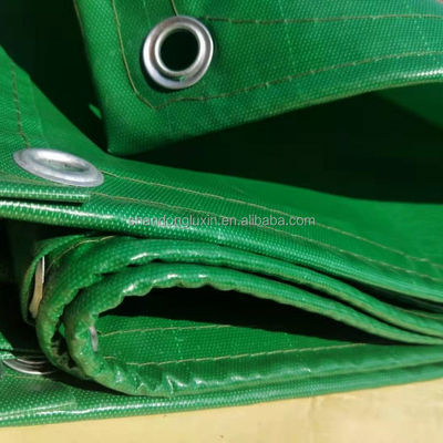 Rollo de lonas de PE impermeable de peso medio para lonas de carpas de PVC