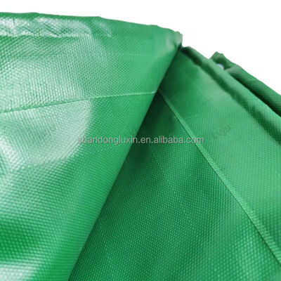 Rollo de lonas de PE impermeable de peso medio para lonas de carpas de PVC