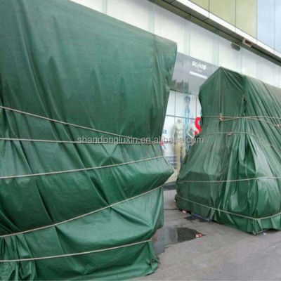 Tenda de lonas PE de uso pesado para exteriores, a prueba de fuego y a prueba de agua para techos industriales
