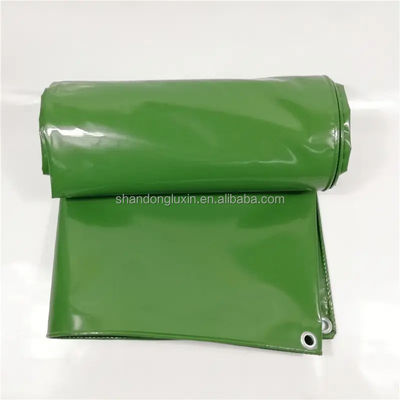 Capa de camión de lonas de PVC/PE transparente con características resistentes al agua a precios competitivos