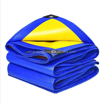 50-300gm Revestida con PE Tarpaulin Accesible a la agua de lona de cubierta para la protección al aire libre