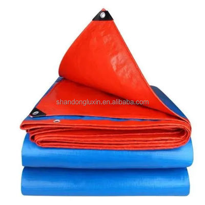 50-300gm Revestida con PE Tarpaulin Accesible a la agua de lona de cubierta para la protección al aire libre