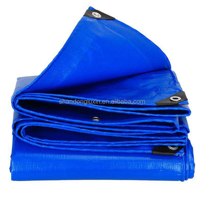50-300gm Revestida con PE Tarpaulin Accesible a la agua de lona de cubierta para la protección al aire libre
