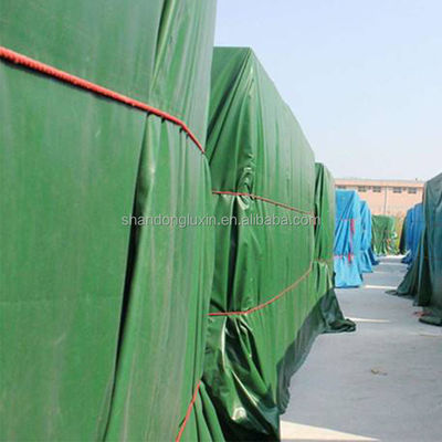 Hojas de lonas verdes tejidas polivalentes para aplicaciones de trabajo pesado en Pakistán