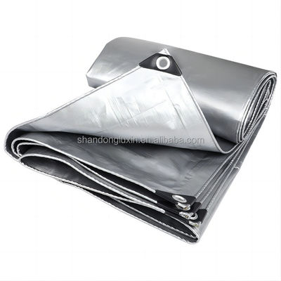 Hoja de lonas de plástico HDPE resistente al agua para tejido flexible de lonas de tela PE transparente