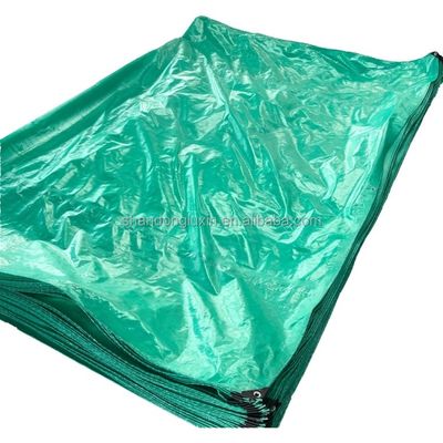 Petición del cliente Tarpaulin en rollos de color PE con 6*6-16*16 densidad
