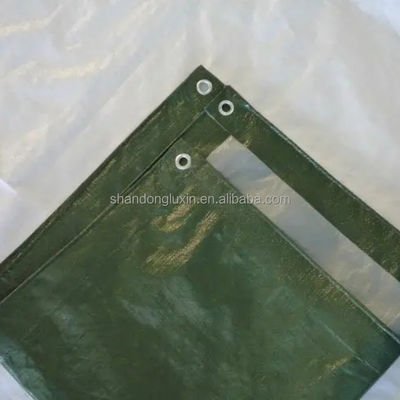 Hoja de tela de lonas de plástico laminada PE personalizada para aplicaciones versátiles